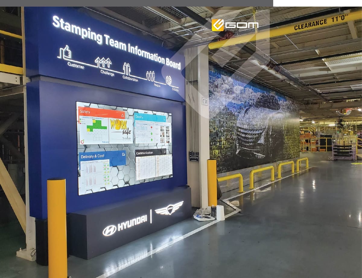 Hyundai Motor — Wall Graphics